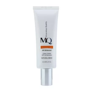 کرم ضدآفتاب نرمال SPF50 ام کیو(رنگی طبیعی)
