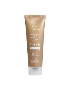 کرم ضد آفتاب رنگی سینره spf50بژ روشن