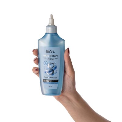 سرم مو بیول مدل Water Therapy با خاصیت نرم کنندگی سریع مناسب مو خشک حجم 200 میلی لیتر