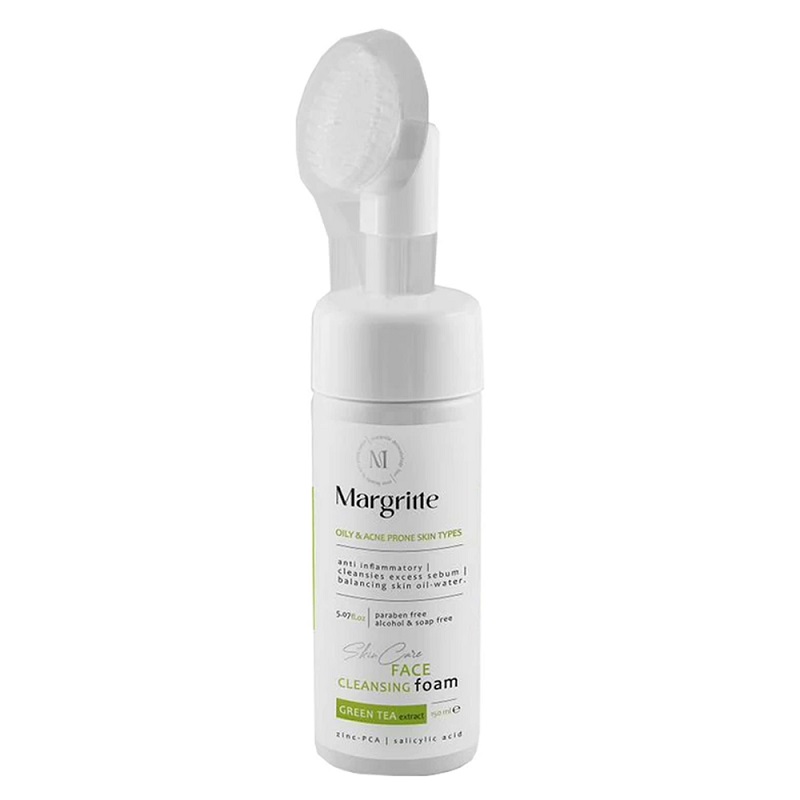 فوم-شستشوی-صورت-مارگریت-مناسب-پوست-چرب-و-آکنه