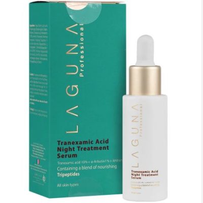 لاگونا سرم پروفشنال ضد لک و لایه بردار Laguna Professional Tranexamic Acid Night Treatment Serum