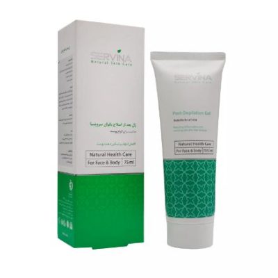 ژل بعد از اصلاح بانوان  Post Depilation Gel For Women Servina