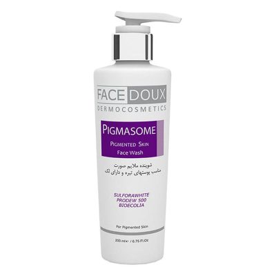 ژل شستشو صورت فیس دوکس مناسب پوست های تیره و دارای لک