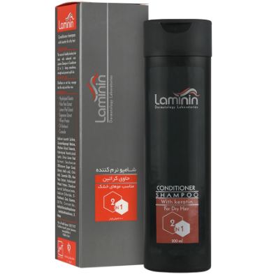 شامپو نرم کننده و کراتینه 2 در 1 لامینین